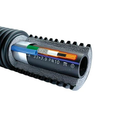 Труба Uponor Supra Plus (бухта 150м) 25x2,3/68 для холодного водоснабжения и напорной канализации 1048687