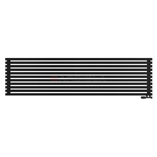 Arbiola Ritmo Gorizont V 2500-40-11 секций чёрный горизонтальный радиатор c нижним подключением