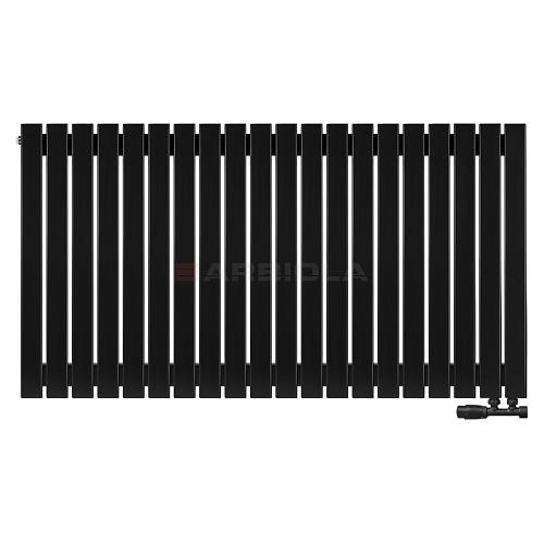 Arbiola Liner V 700-36-20 секции черный вертикальный радиатор c нижним подключением