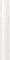 Keraben Chic Listelo Toussete White 4,8x30 Бордюр