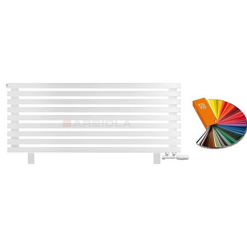 Arbiola Gorizont Ritmo VZ 1200-40-09 секций цветной горизонтальный  радиатор c нижним подключением (на ножках)
