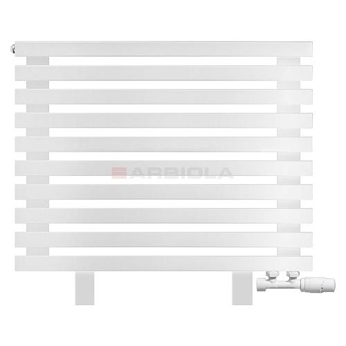 Arbiola Gorizont Ritmo VZ 1000-40-10 секций белый горизонтальный  радиатор c нижним подключением (на ножках)