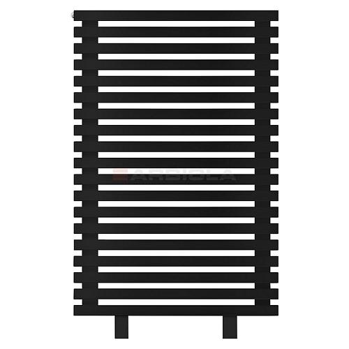 Arbiola Gorizont Ritmo HZ 700-40-19 секций чёрный горизонтальный  радиатор c боковым подключением (на ножках)