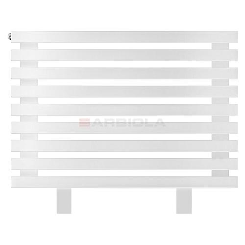 Arbiola Gorizont Ritmo HZ 700-40-09 секций белый горизонтальный  радиатор c боковым подключением (на ножках)
