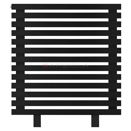 Arbiola Gorizont Ritmo HZ 700-40-13 секций чёрный горизонтальный  радиатор c боковым подключением (на ножках)