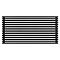 Arbiola Gorizont Ritmo H 2000-40-15 секций чёрный горизонтальный  радиатор c боковым подключением