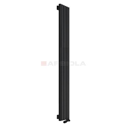 Arbiola Iris 42 V 1750-42-02 секции черный вертикальный радиатор c нижним подключением