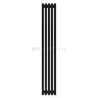  Arbiola Ritmo H 1800-40-05 секции черный вертикальный радиатор c боковым подключением