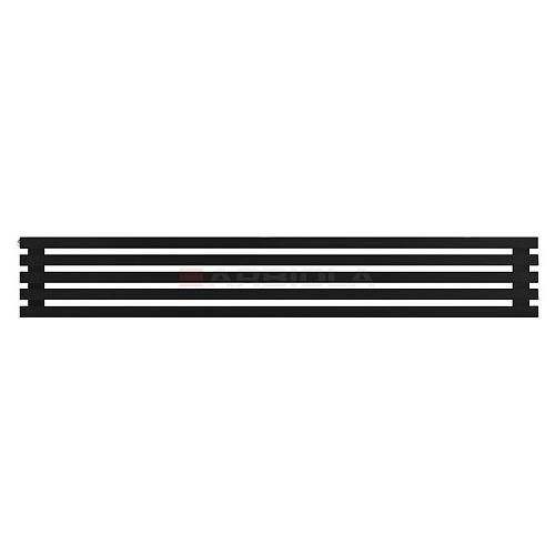 Arbiola Gorizont Ritmo H 2000-40-05 секций чёрный горизонтальный  радиатор c боковым подключением
