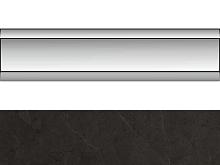 Caesar Anima London Graphite 5x30 см бордюр