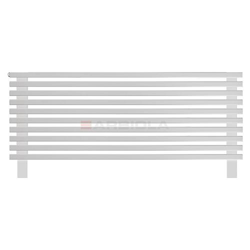 Arbiola Gorizont Compact HZ 1200-63-10 секции белый горизонтальный радиатор c боковым подключением с ножками
