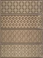 Fabresa Santorini Dark Brown 10x30 см настенная плитка