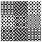 Tagina Deco Dantan Noir-Blanck 10×10 см Напольная плитка	