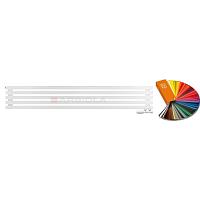 Arbiola Ritmo Gorizont V 2000-40-05 секций цветной горизонтальный радиатор c нижним подключением