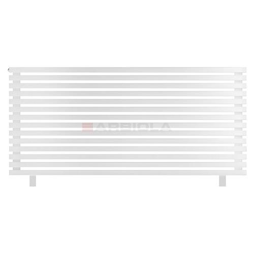 Arbiola Gorizont Ritmo HZ 2000-40-14 секций белый горизонтальный  радиатор c боковым подключением (на ножках)