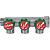 SMB-6850-343403 Stout Коллектор регулирующий 3/4", 3 отвода  3/4"ЕК