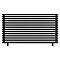 Arbiola Gorizont Ritmo HZ 1500-40-16 секций чёрный горизонтальный  радиатор c боковым подключением (на ножках)