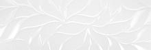 Benadresa Leaves Blanco Brillo 30x90 см Настенная плитка