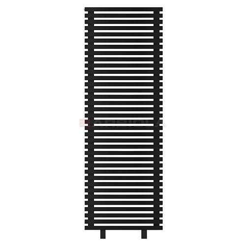 Arbiola Gorizont Ritmo HZ 750-40-36 секций чёрный горизонтальный  радиатор c боковым подключением (на ножках)