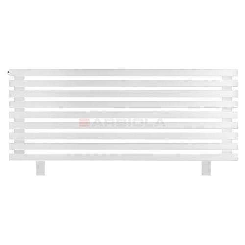 Arbiola Gorizont Ritmo HZ 1250-40-09 секций белый горизонтальный  радиатор c боковым подключением (на ножках)