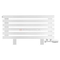 Arbiola Gorizont Ritmo VZ 700-40-06 секций белый горизонтальный  радиатор c нижним подключением (на ножках)