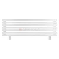 Arbiola Gorizont Ritmo HZ 1250-40-07 секций белый горизонтальный  радиатор c боковым подключением (на ножках)