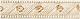 Vallelunga Rialto Painted Floreale Listello Flor. 3.5x15 бордюр