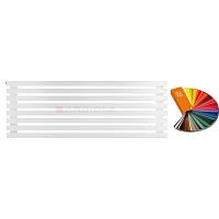 Arbiola Gorizont Ritmo H 1250-40-08 секций цветной горизонтальный  радиатор c боковым подключением