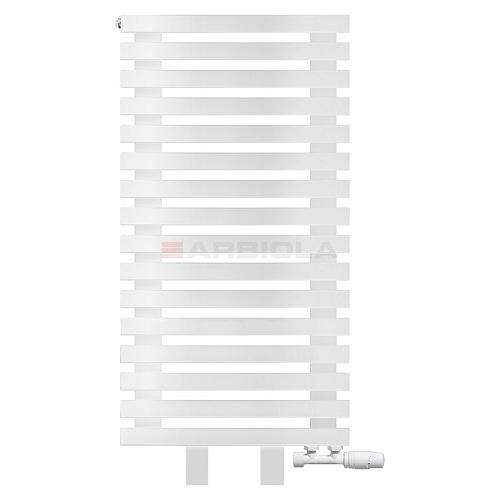 Arbiola Gorizont Ritmo VZ 600-40-16 секций белый горизонтальный  радиатор c нижним подключением (на ножках)