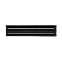 Arbiola Gorizont Liner H 2200-36-07 секции черный горизонтальный радиатор c боковым подключением