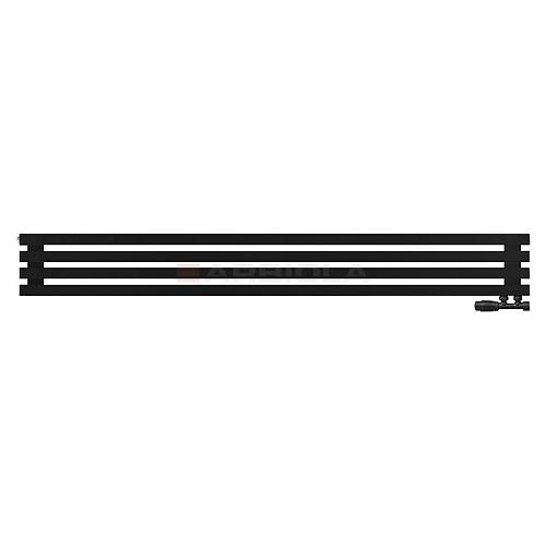 Arbiola Ritmo Gorizont V 2000-40-04 секции чёрный горизонтальный радиатор c нижним подключением