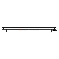 Arbiola Gorizont Ritmo VZ 2200-40-02 секции чёрный горизонтальный  радиатор c нижним подключением (на ножках)