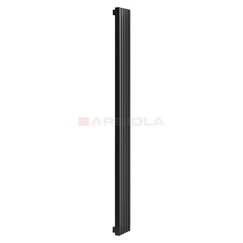 Arbiola Compact H 2500-63-16 секции черный вертикальный радиатор c боковым подключением