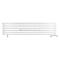 Arbiola Gorizont Ritmo VZ 2000-40-07 секций белый горизонтальный  радиатор c нижним подключением (на ножках)