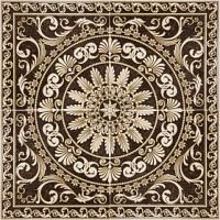 Geotiles,Brescia Roseton Marfil 45x45 декор напольный угловой