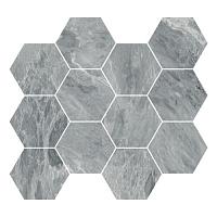 Caesar Anima Select Composizione Esagono Grigio Boreale luc.28,5x33 см Настенная плитка