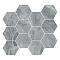 Caesar Anima Select Composizione Esagono Grigio Boreale luc.28,5x33 см Настенная плитка
