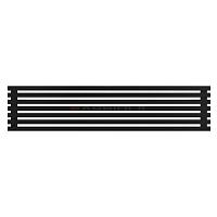 Arbiola Gorizont Ritmo H 2000-40-07 секций чёрный горизонтальный  радиатор c боковым подключением
