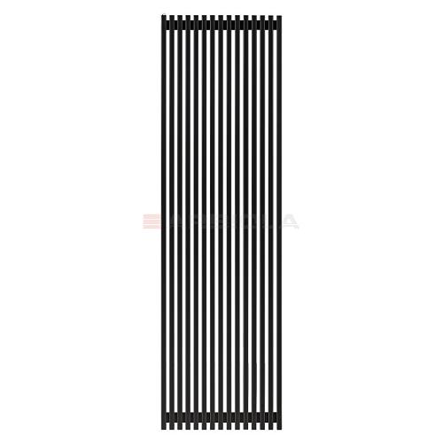Arbiola Compact H 2500-63-15 секции черный вертикальный радиатор c боковым подключением