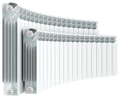 Rifar Base Flex 500- 6 секции Биметаллический радиусный радиатор