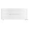Arbiola Gorizont Ritmo VZ 2200-40-15 секций белый горизонтальный  радиатор c нижним подключением (на ножках)