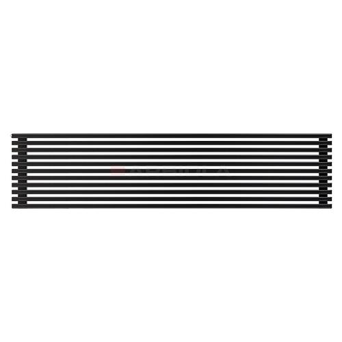 Arbiola Gorizont Compact H 2000-63-11 секции черный горизонтальный радиатор c боковым подключением