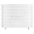 Arbiola Gorizont Ritmo HZ 1250-40-16 секций белый горизонтальный  радиатор c боковым подключением (на ножках)