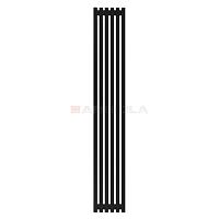  Arbiola Ritmo H 2200-40-06 секции черный вертикальный радиатор c боковым подключением