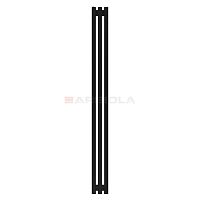  Arbiola Ritmo H 1800-40-03 секции черный вертикальный радиатор c боковым подключением