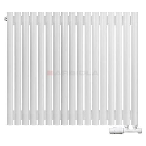 Arbiola Iris 42 V 700-42-17 секции белый вертикальный радиатор c нижним подключением