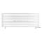 Arbiola Gorizont Ritmo VZ 1500-40-11 секций белый горизонтальный  радиатор c нижним подключением (на ножках)