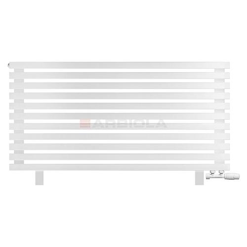 Arbiola Gorizont Ritmo VZ 1200-40-11 секций белый горизонтальный  радиатор c нижним подключением (на ножках)