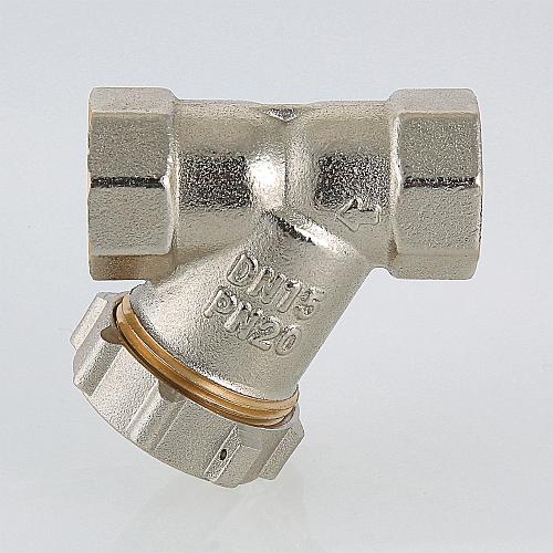 Valtec 1/2" Фильтр механической очистки косой c заглушкой внутренняя/внутренняя резьба