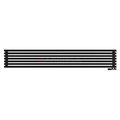 Arbiola Ritmo Gorizont V 2500-40-07 секций чёрный горизонтальный радиатор c нижним подключением